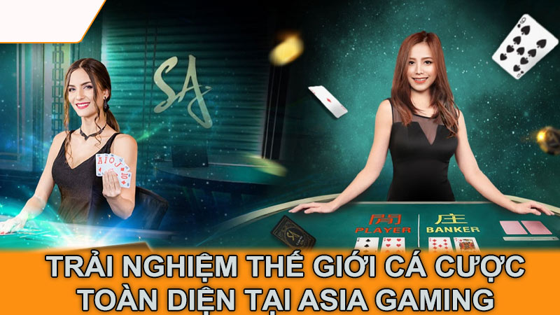 Trải nghiệm thế giới cá cược toàn diện tại Asia Gaming