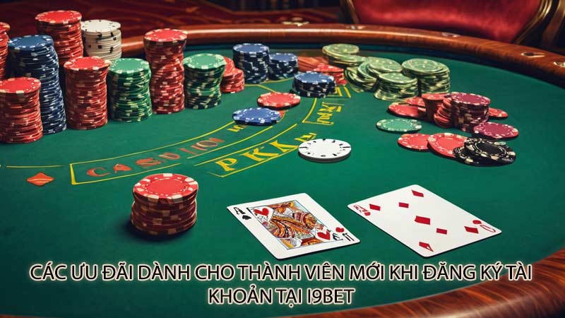 Các ưu đãi dành cho thành viên mới khi đăng ký tài khoản tại i9Bet